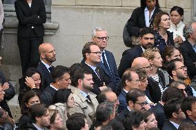 Handover Ceremony At Hotel De Matignon - Paris