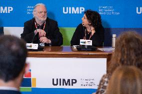 Writer Jon Fosse's Press Conference In Santander