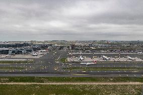 Aircraft At Istanbul Airport