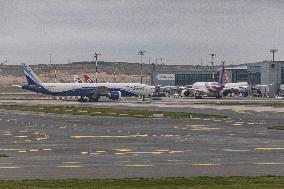 Aircraft At Istanbul Airport