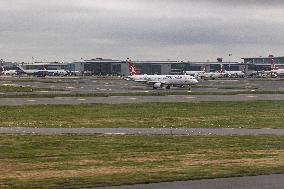 Aircraft At Istanbul Airport