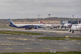 Aircraft At Istanbul Airport