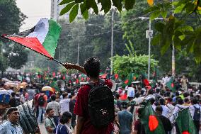 Shahidi March In Dhaka