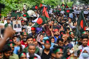 Shahidi March In Dhaka