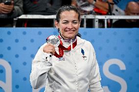 Paris 2024 Paralympics - Judo - Sandrine Martinet Wins Silver