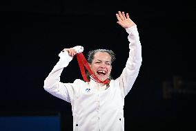 Paris 2024 Paralympics - Judo - Sandrine Martinet Wins Silver