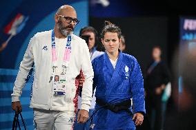 Paris 2024 Paralympics - Judo - Sandrine Martinet Wins Silver