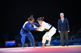 Paris 2024 Paralympics - Judo - Sandrine Martinet Wins Silver