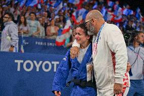 Paris 2024 Paralympics - Judo - Sandrine Martinet Wins Silver