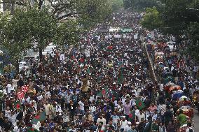 Student Rally In Bangladesh