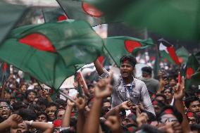 Student Rally In Bangladesh