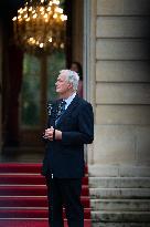 Handover Ceremony At Hotel De Matignon - Paris