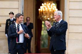 Handover Ceremony At Hotel De Matignon - Paris