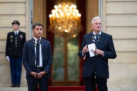 Handover Ceremony At Hotel De Matignon - Paris