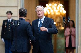 Handover Ceremony At Hotel De Matignon - Paris