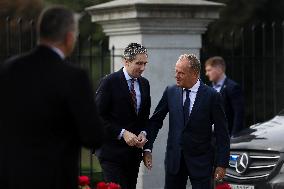 Prime Minister Donald Tusk Meets With Irish Prime Minister Simon Harris In Rzeszow