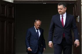 Prime Minister Donald Tusk Meets With Irish Prime Minister Simon Harris In Rzeszow