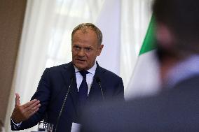 Prime Minister Donald Tusk Meets With Irish Prime Minister Simon Harris In Rzeszow