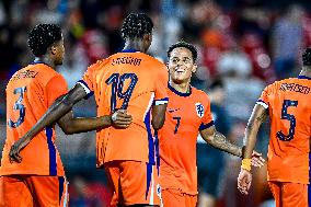 Netherlands v North-Macedonia - UEFA EURO 2025 U21 - Group C