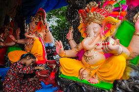 Ganesh Chaturthi Festival Preparation In Ahmedabad