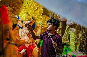 Ganesh Chaturthi Festival Preparation In Ahmedabad