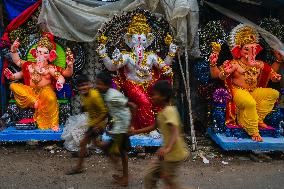 Ganesh Chaturthi Festival Preparation In Ahmedabad