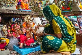 Ganesh Chaturthi Festival Preparation In Ahmedabad