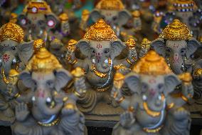 Ganesh Chaturthi Festival Preparation In Ahmedabad