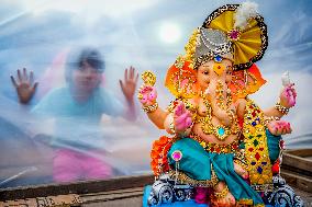 Ganesh Chaturthi Festival Preparation In Ahmedabad