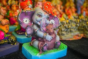 Ganesh Chaturthi Festival Preparation In Ahmedabad