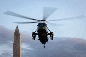 DC: President Biden Returns to the White House