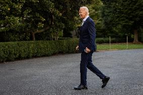 DC: President Biden Returns to the White House