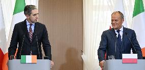 Taoiseach Harris Meets Polish PM After Key Talks In Kiev