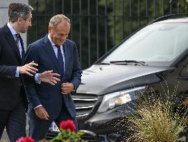 Taoiseach Harris Meets Polish PM After Key Talks In Kiev