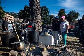 Truckers Protests Against Rise In Fuel Prices In Colombia