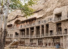 Mogao Caves in Dunhuang