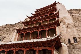 Mogao Caves in Dunhuang