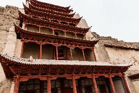 Mogao Caves in Dunhuang