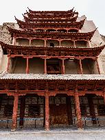 Mogao Caves in Dunhuang