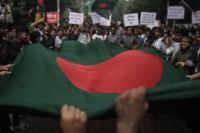 Students Rally To Mark One Month Since Hasina's Fall - Dhaka