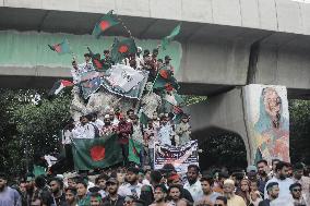 Students Rally To Mark One Month Since Hasina's Fall - Dhaka