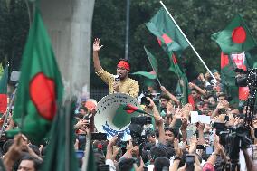 Students Rally To Mark One Month Since Hasina's Fall - Dhaka