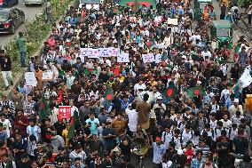 Students Rally To Mark One Month Since Hasina's Fall - Dhaka