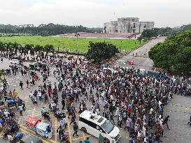 Students Rally To Mark One Month Since Hasina's Fall - Dhaka