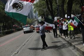 Judiciary Workers Protest Against Lopez Obrador’s Judicial Reform