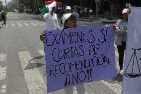 Judiciary Workers Protest Against Lopez Obrador’s Judicial Reform