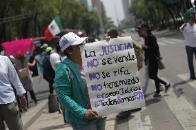 Judiciary Workers Protest Against Lopez Obrador’s Judicial Reform