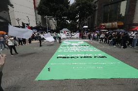 Judiciary Workers Protest Against Lopez Obrador’s Judicial Reform