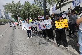 Judiciary Workers Protest Against Lopez Obrador’s Judicial Reform