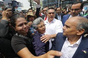 Judiciary Workers Protest Against Lopez Obrador’s Judicial Reform